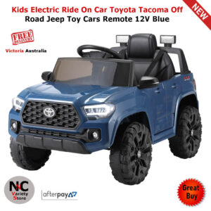 Kids Electric Ride On Car Toyota Tacoma Off Road Jeep Toy Cars