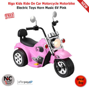 Rigo Kids Ride On Car Motorcycle Motorbike Electric Toys Horn