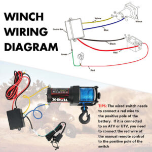 X-Bull 12V Electric Winch 3000Lb Atv Winch Boat Trailer – Nice N Cheap Variety Store X-Bull 12V Electric Winch 3000Lb Atv Winch Boat Trailer - Image 4
