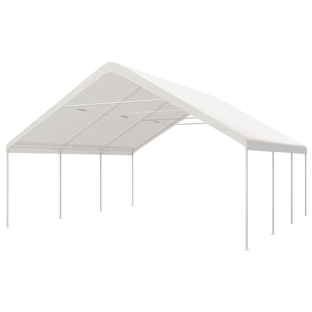Instahut Carports 6X6M Carport Kits Steel Shelter Gazebo – Nice N Cheap Variety Store Instahut Carports 6X6M Carport Kits Steel Shelter Gazebo - Image 2