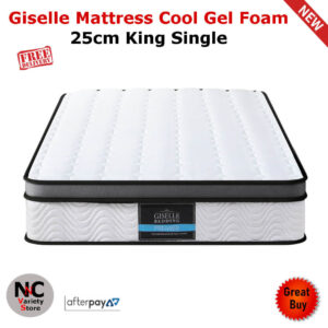 Giselle Mattress Cool Gel Foam 25cm King Single