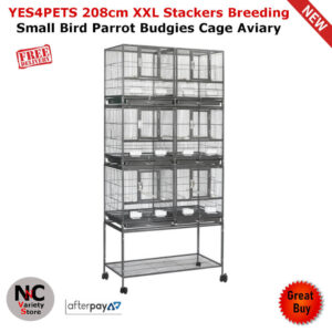 YES4PETS 208cm XXL Stackers Breeding Small Bird Parrot