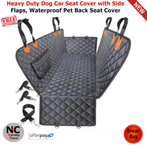 Heavy Duty Dog Car Seat Cover with Side Flaps