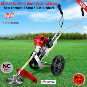Giantz 62cc Petrol Brush Cutter Whipper Saw Trimmer