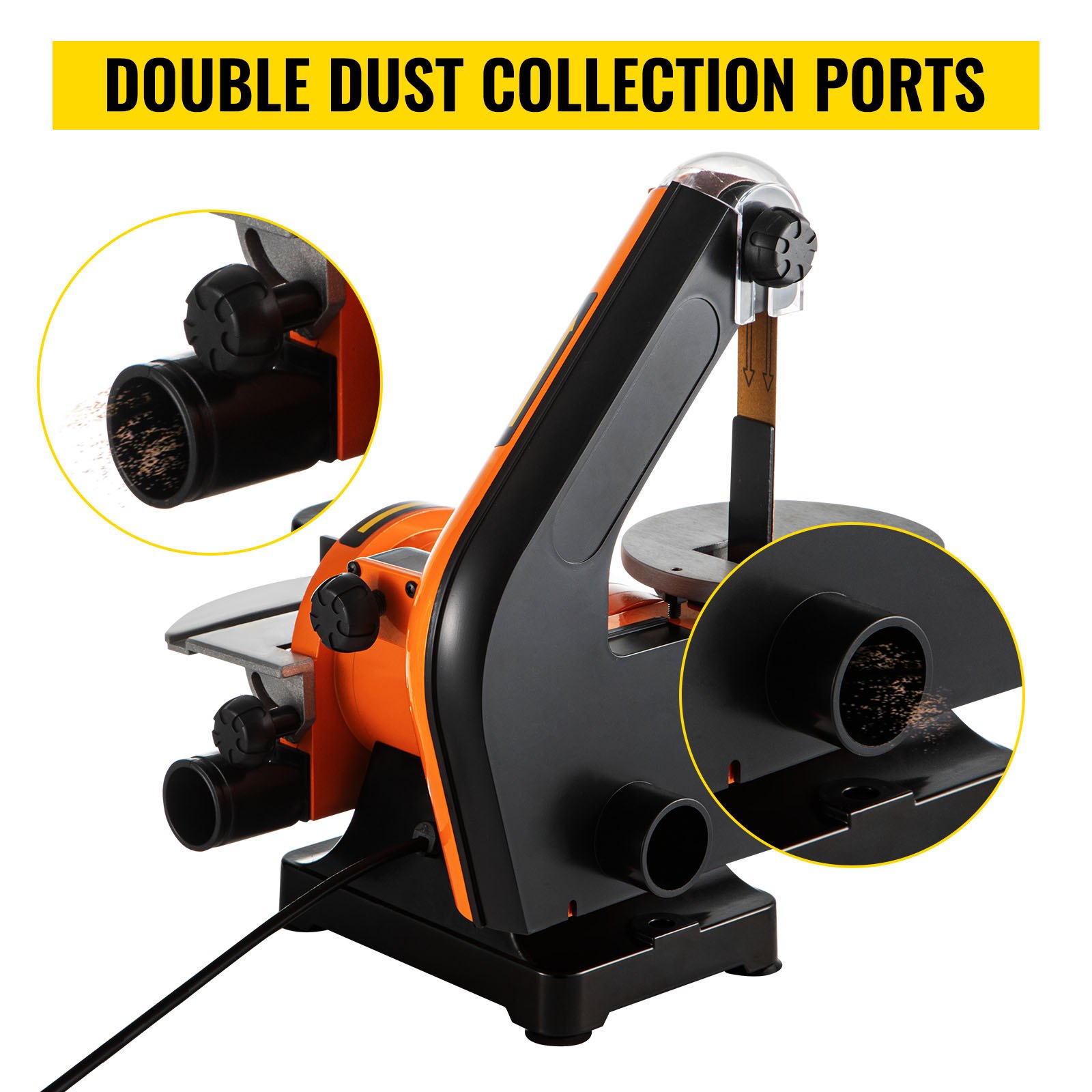 Vevor Belt Sander 300W Grinder Sander 1 X 30 Inch – Nice N Cheap Variety Store Vevor Belt Sander 300W Grinder Sander 1 X 30 Inch - Image 8