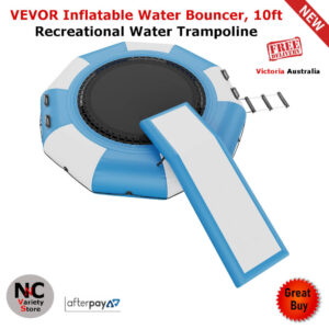 VEVOR Inflatable Water Bouncer, 10ft