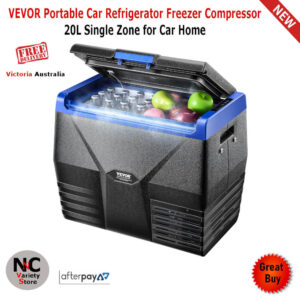 VEVOR Portable Car Refrigerator Freezer Compressor 20L