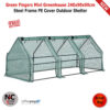 Green Fingers Mini Greenhouse 240X90X90Cm Steel Frame – Nice N Cheap Variety Store Green Fingers Mini Greenhouse 240X90X90Cm Steel Frame Product Image Nice N Cheap Variety Store