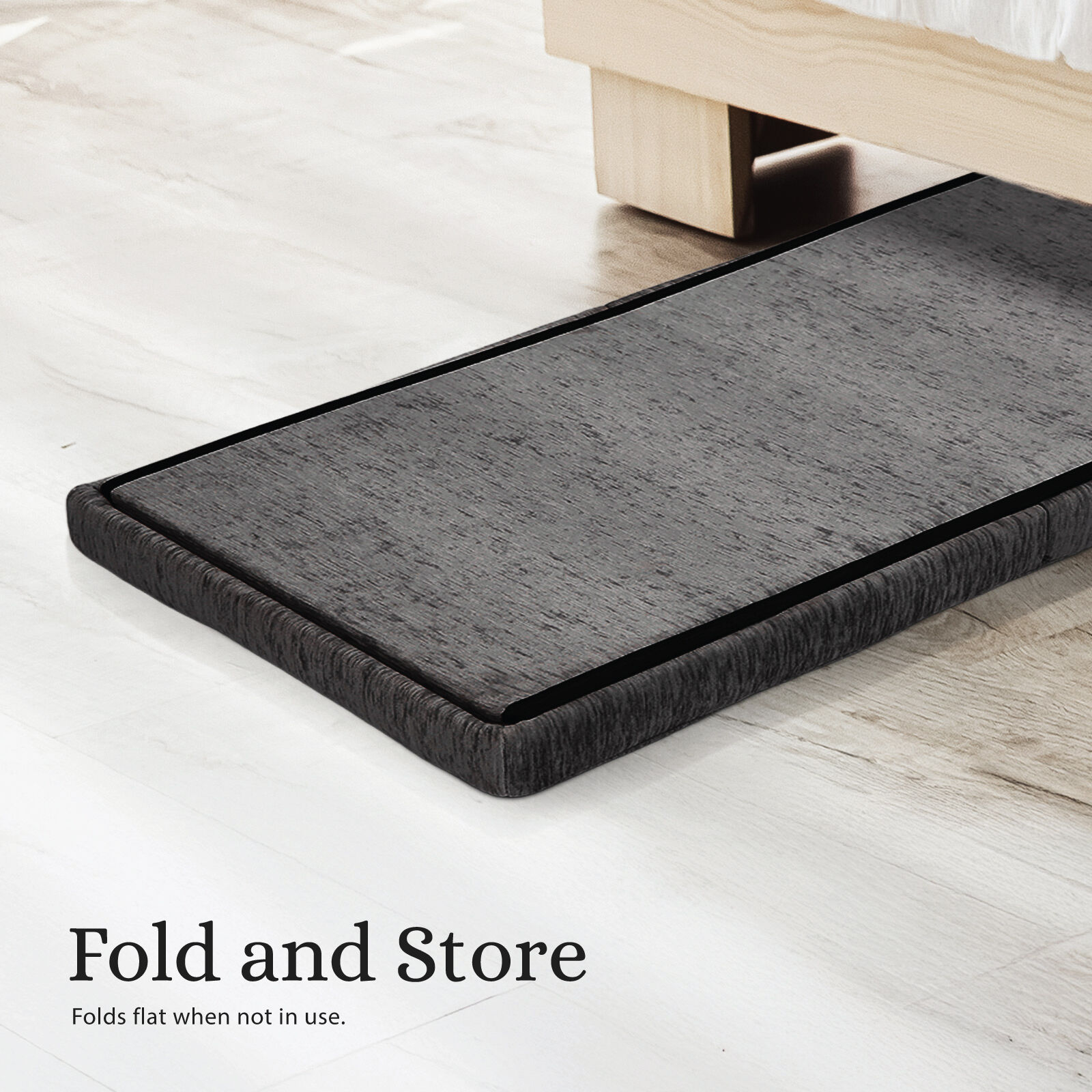 Foldable Storage Ottoman - Flip Lid Side Table – Nice N Cheap Variety Store Foldable Storage Ottoman - Flip Lid Side Table - Image 7