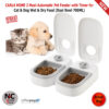 Carla Home 2 Meal Automatic Pet Feeder (Dual Bowl 700Ml) – Nice N Cheap Variety Store Carla Home 2 Meal Automatic Pet Feeder (Dual Bowl 700Ml) Product Image Nice N Cheap Variety Store