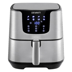 Devanti Air Fryer 7L Lcd Fryers Stainless Steel – Nice N Cheap Variety Store Devanti Air Fryer 7L Lcd Fryers Stainless Steel - Image 7