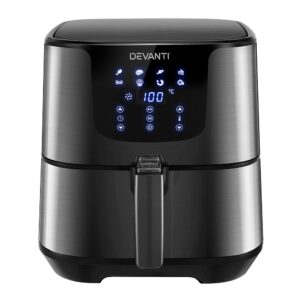 Devanti Air Fryer 7L Lcd Fryers Black – Nice N Cheap Variety Store Devanti Air Fryer 7L Lcd Fryers Black - Image 7
