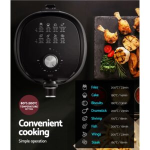 Devanti Air Fryer 2.5L Knob Fryers – Nice N Cheap Variety Store Devanti Air Fryer 2.5L Knob Fryers - Image 4