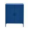 Blue Metal Sideboard