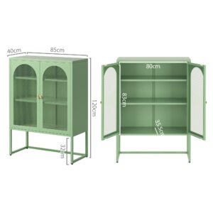 Green Metal Buffet