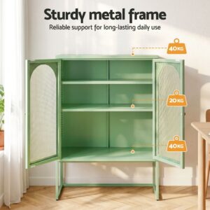 Green Metal Buffet