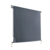 Instahut 1.8X2.5M Outdoor Blinds Awning Roll Down Canopy Retractable Outdoor Blinds Window Shade Grey – Nice N Cheap Variety Store Instahut 1.8X2.5M Outdoor Blinds Awning Roll Down Canopy Retractable Outdoor Blinds Window Shade Grey Product Image Nice N Cheap Variety Store