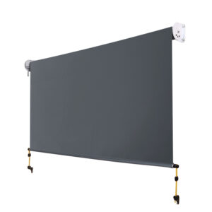 Instahut 2.7X2.5M Outdoor Blinds Awning Roll Down Canopy Retractable Outdoor Blinds Window Shade Grey – Nice N Cheap Variety Store Instahut 2.7X2.5M Outdoor Blinds Awning Roll Down Canopy Retractable Outdoor Blinds Window Shade Grey - Image 4