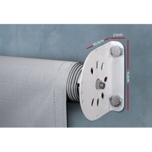 Instahut 3X2.5M Outdoor Blinds Awning Roll Down Screen Fabric Blinds Outdoor Window Shade Grey – Nice N Cheap Variety Store Instahut 3X2.5M Outdoor Blinds Awning Roll Down Screen Fabric Blinds Outdoor Window Shade Grey - Image 7