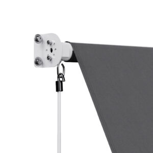 Instahut Retractable Fixed Pivot Arm Window Awning Outdoor Blinds 2.1X2.1M Grey – Nice N Cheap Variety Store Instahut Retractable Fixed Pivot Arm Window Awning Outdoor Blinds 2.1X2.1M Grey - Image 3