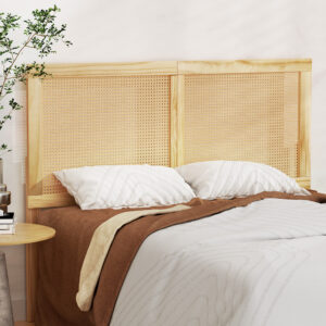 Rattan Double Headboard