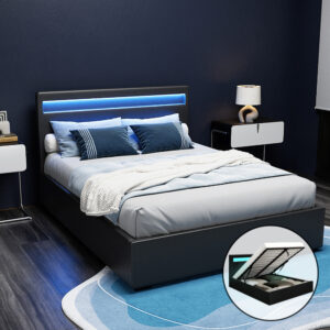 Double Gas Lift Bed