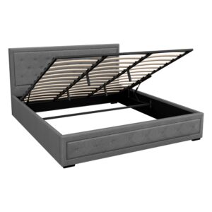 King Gas Lift Bed Frame