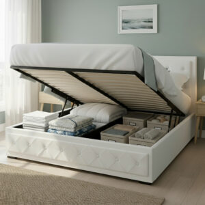 King Size Gas Lift Bed