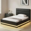 King Single Gas Lift Bed