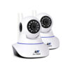 Ul-Tech 1080P Wireless Ip Camera Twin Pack In White