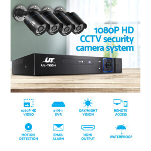 Ul-Tech Ip66 Weatherproof Outdoor Cctv Bullet Camera Close Up