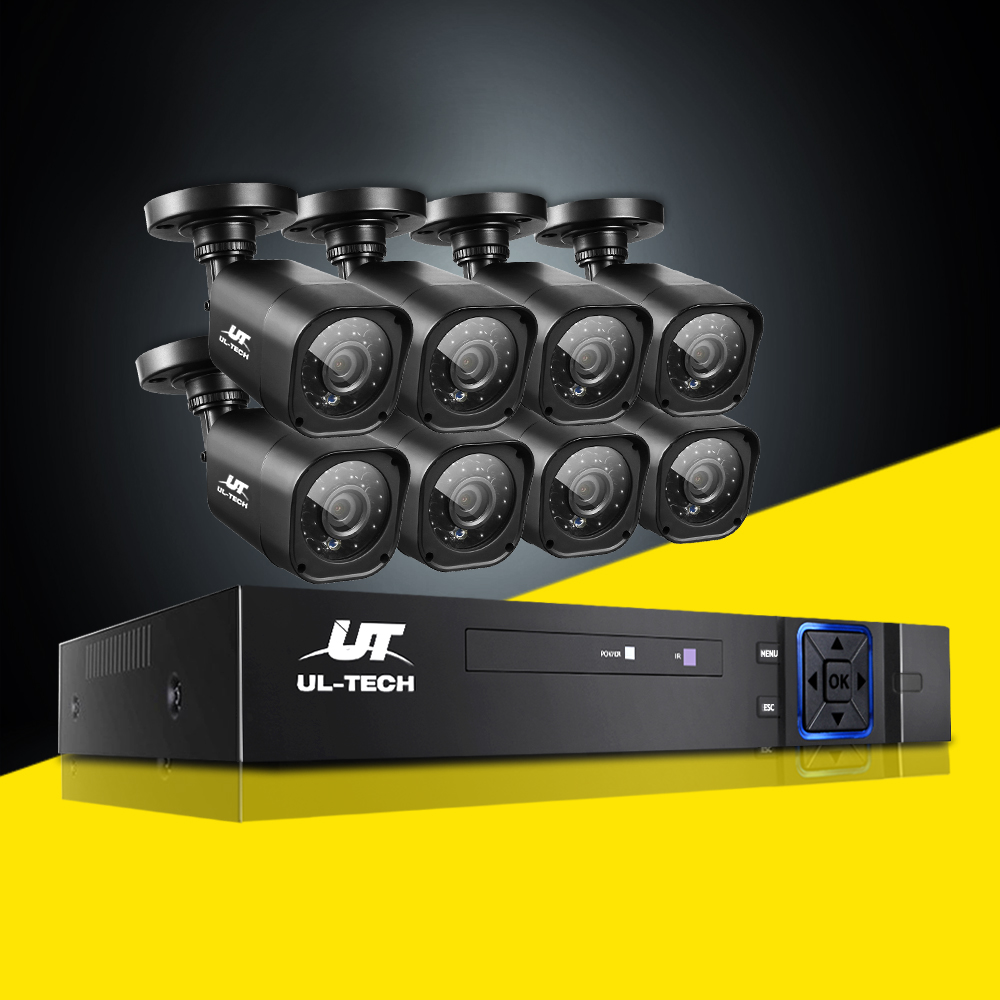 Ul-Tech 1080P Security Camera System 8Ch Dvr 8 Square Cams – Nice N Cheap Variety Store Ul-Tech 1080P Security Camera System 8Ch Dvr 8 Square Cams - Image 7