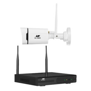 Ul-Tech 3Mp Wireless Cctv Security Camera System 8 Channel Nvr With 4 Outdoor Ip Cameras - White - Image 4