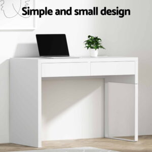 Artiss Computer Desk With Drawers - White – Nice N Cheap Variety Store Computer Desk White
