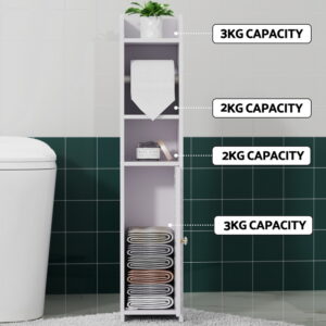 Artiss Bathroom Cabinet Toilet Roll Holder 3 Tier – Nice N Cheap Variety Store Bathroom Cabinet Toilet Roll Holder