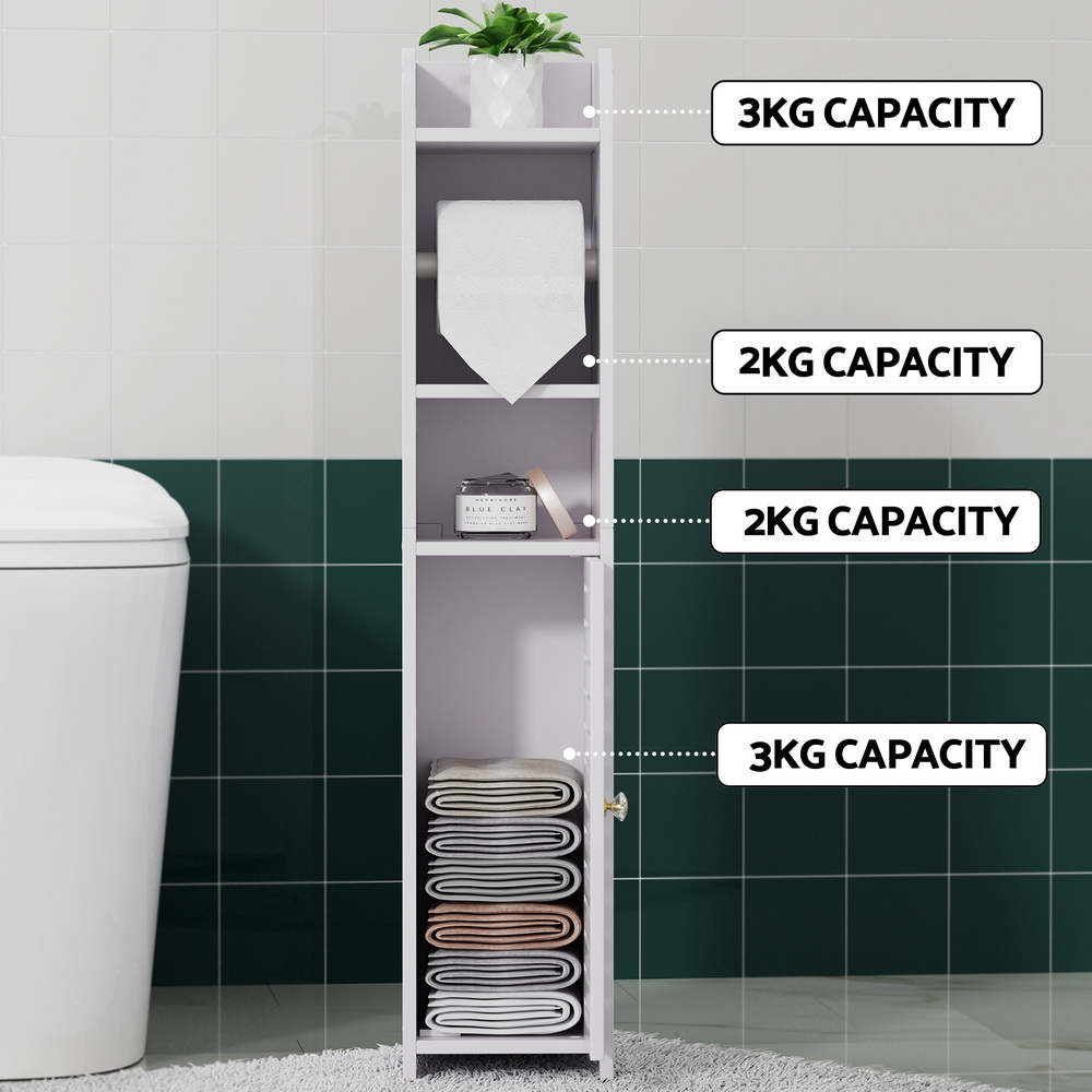 Artiss Bathroom Cabinet Toilet Roll Holder 3 Tier – Nice N Cheap Variety Store Bathroom Cabinet Toilet Roll Holder