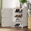 Artiss Shoe Rack Diy Storage Cubes - White (Set Of 2) – Nice N Cheap Variety Store Shoe Rack Diy