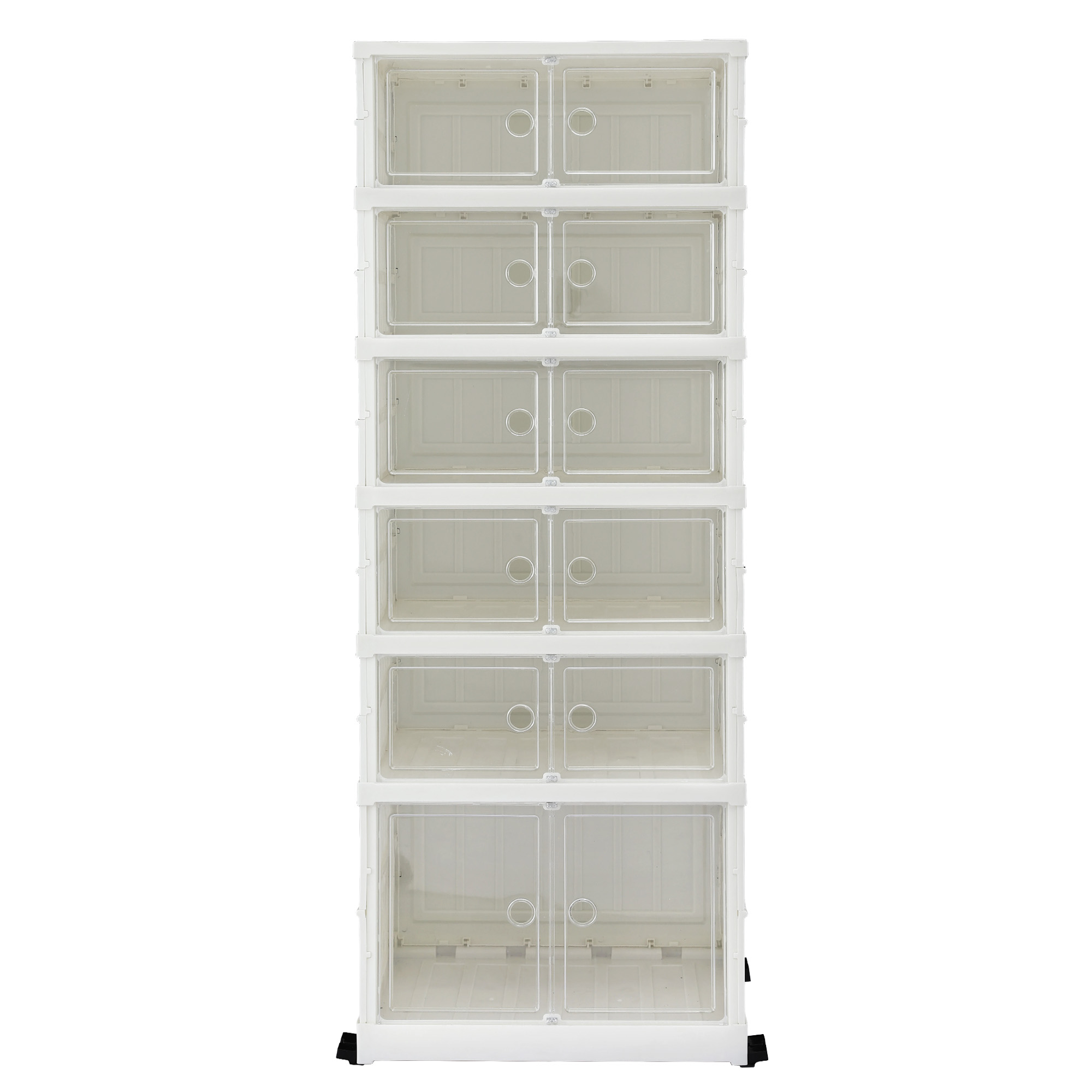 Artiss Foldable Shoe Storage Box 6 Tier 12 Pairs Entryway – Nice N Cheap Variety Store Artiss Foldable Shoe Storage Box 6 Tier 12 Pairs Entryway - Image 4