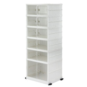 Artiss Foldable Shoe Storage Box 6 Tier 12 Pairs Entryway – Nice N Cheap Variety Store Artiss Foldable Shoe Storage Box 6 Tier 12 Pairs Entryway - Image 9