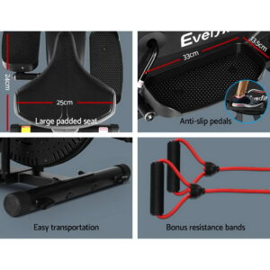 Everfit 4-In-1 Elliptical Cross Trainer Home Gym – Nice N Cheap Variety Store Elliptical Cross Trainer