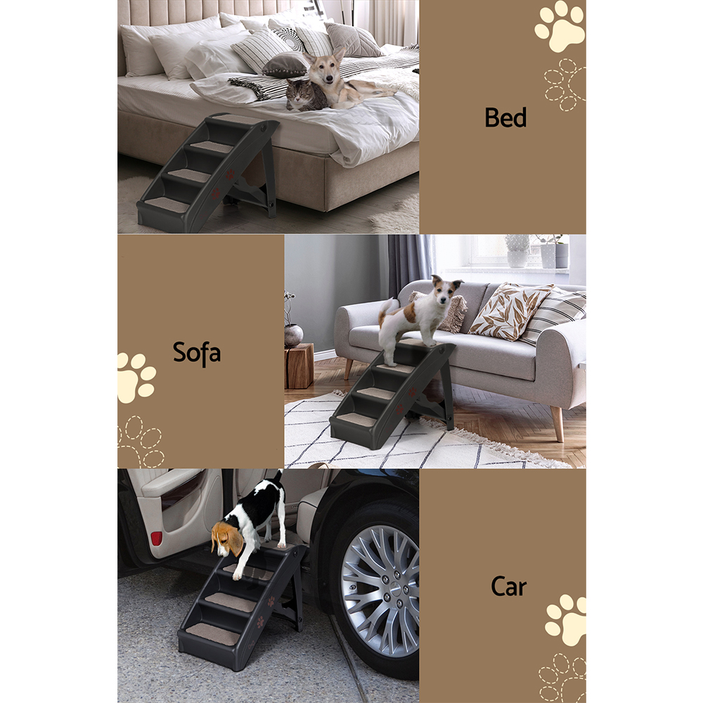 I.pet Foldable Dog Ramp Steps For Bed &Amp; Car – Nice N Cheap Variety Store Dog Ramp Steps