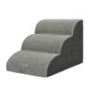 I.pet Dog Ramp Steps Foam 3-Tier Pet Stairs Grey – Nice N Cheap Variety Store Dog Ramp Steps