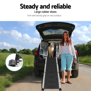I.pet Dog Ramp | Foldable Pet Steps For Car &Amp; Suv – Nice N Cheap Variety Store Dog Ramp