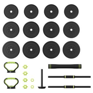 Everfit 25Kg Adjustable Dumbbells Set Kettle Bell Weight Plates Barbells Gym – Nice N Cheap Variety Store Everfit 25Kg Adjustable Dumbbells Set Kettle Bell Weight Plates Barbells Gym - Image 3