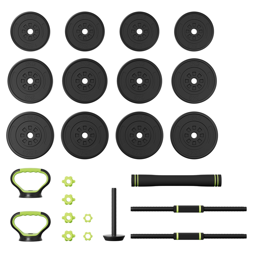 Everfit 25Kg Adjustable Dumbbells Set Kettle Bell Weight Plates Barbells Gym – Nice N Cheap Variety Store Everfit 25Kg Adjustable Dumbbells Set Kettle Bell Weight Plates Barbells Gym - Image 3