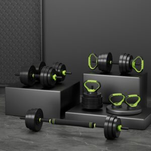 Everfit 25Kg Adjustable Dumbbells Set Kettle Bell Weight Plates Barbells Gym – Nice N Cheap Variety Store Everfit 25Kg Adjustable Dumbbells Set Kettle Bell Weight Plates Barbells Gym - Image 7