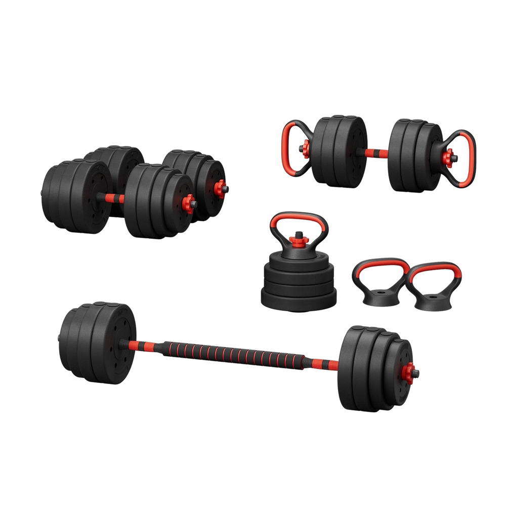 Everfit 40Kg Adjustable Dumbbells Set Kettle Bell Weight Plates Barbells Gym – Nice N Cheap Variety Store Everfit 40Kg Adjustable Dumbbells Set Kettle Bell Weight Plates Barbells Gym