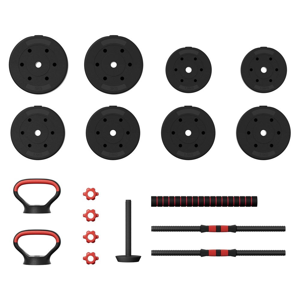 Everfit 40Kg Adjustable Dumbbells Set Kettle Bell Weight Plates Barbells Gym – Nice N Cheap Variety Store Everfit 40Kg Adjustable Dumbbells Set Kettle Bell Weight Plates Barbells Gym - Image 3
