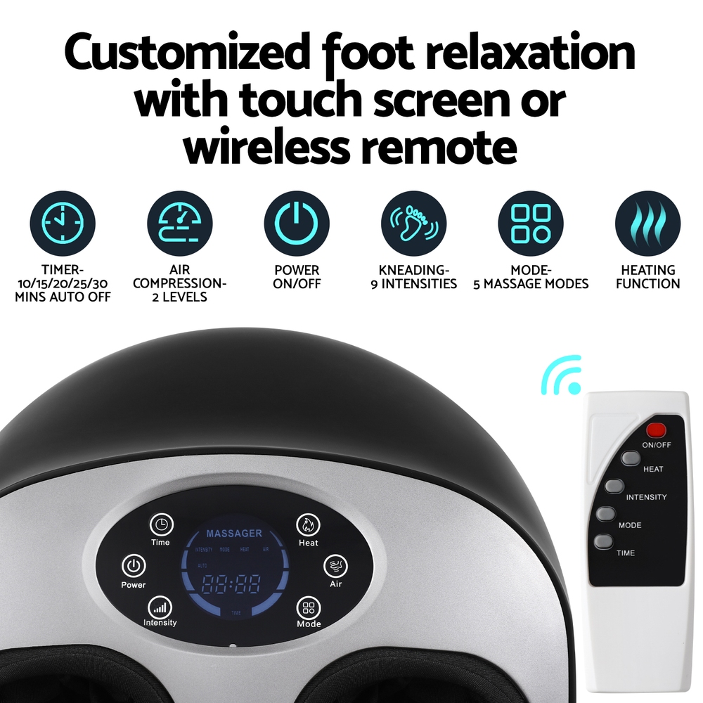 Livemor Kneading Heated Foot Massager Electric Massagers – Nice N Cheap Variety Store Livemor Kneading Heated Foot Massager Electric Massagers - Image 5