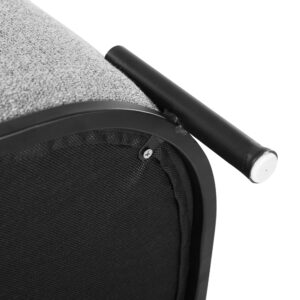 Artiss Ottoman Foot Stool Square Linen Grey – Nice N Cheap Variety Store Ottoman Foot Stool